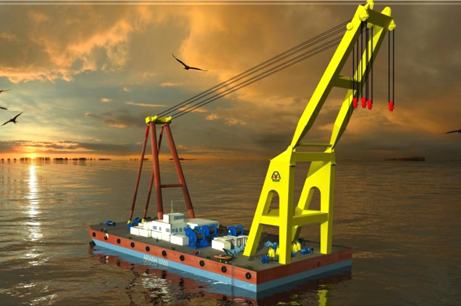 AHL 3200 Crane Barge