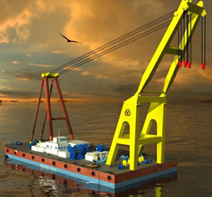 AHL 3200 Crane Barge